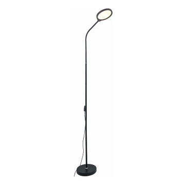 Zuma Line - LED dimmbare Stehleuchte LED/10W/230V 3000/4500/6500K schwarz
