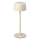 Zuma Line - LED dimmbare wiederaufladbare Tischlampe LED/2W/1200 mAh IP44 cremefarben