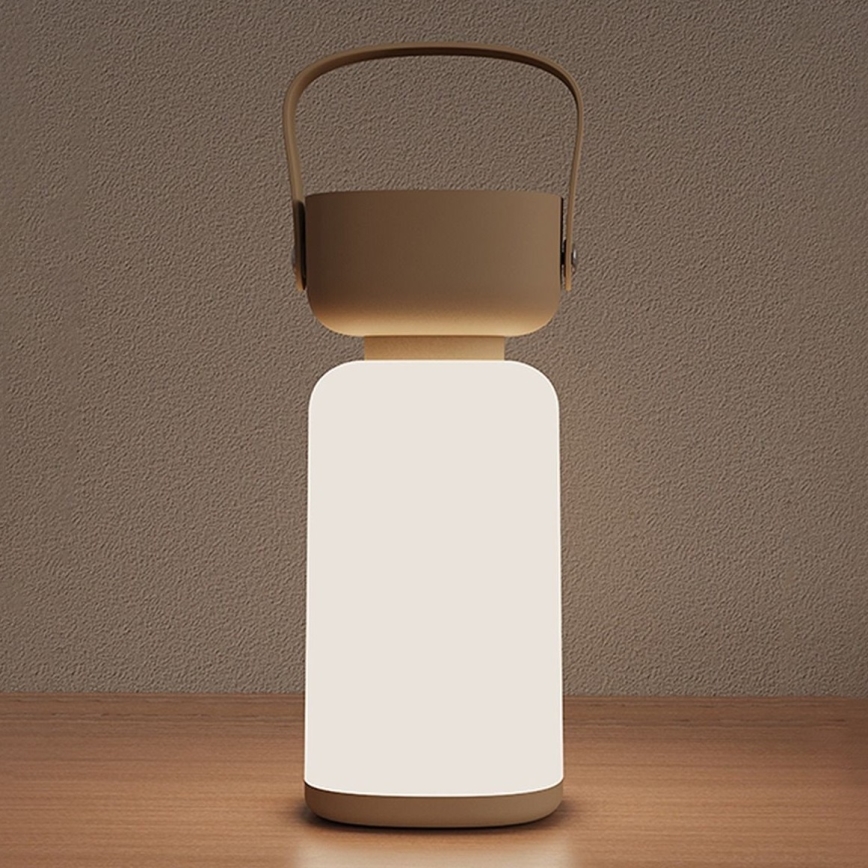 Zuma Line - LED dimmbare wiederaufladbare Tischlampe LED/3W/1200 mAh 3000/4000/6500K IP44 braun