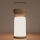 Zuma Line - LED dimmbare wiederaufladbare Tischlampe LED/3W/1200 mAh 3000/4000/6500K IP44 braun