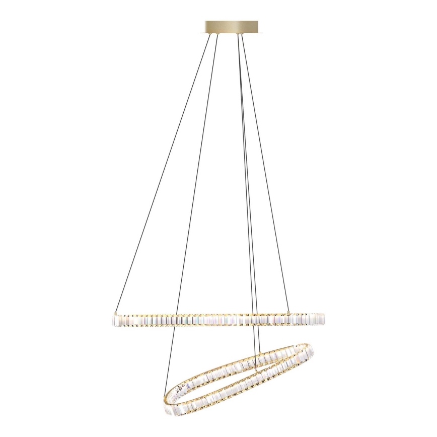 Zuma Line - LED dimmbarer Kristall-Pendelleuchter an Seil LED/36W/230V 2700-6000K + Fernbedienung