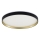 Zuma Line - LED RGBW dimmbare Deckenleuchte LED/32W/230V + LED/8W 3000-6000K schwarz/gold + Fernbedienung