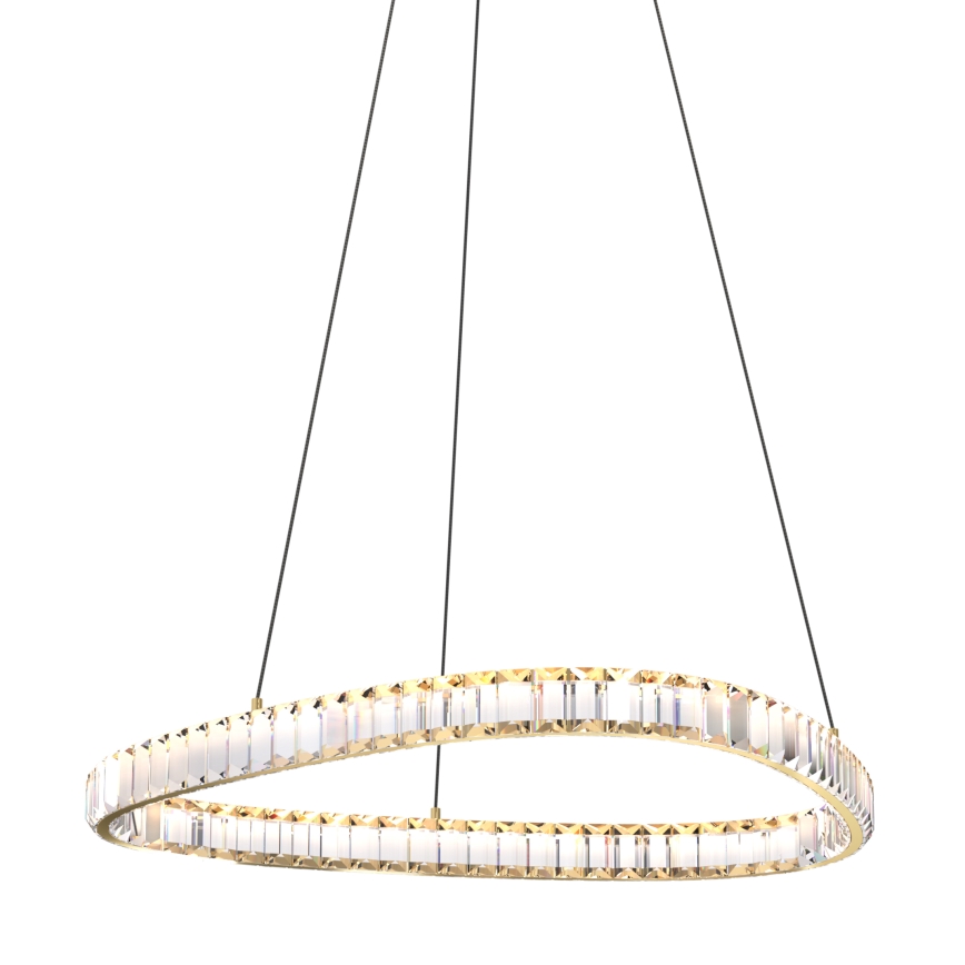 Zuma Line - LED dimmbarer Kristall-Pendelleuchter an Kabel LED/25W/230V 2700-6000K + Fernbedienung