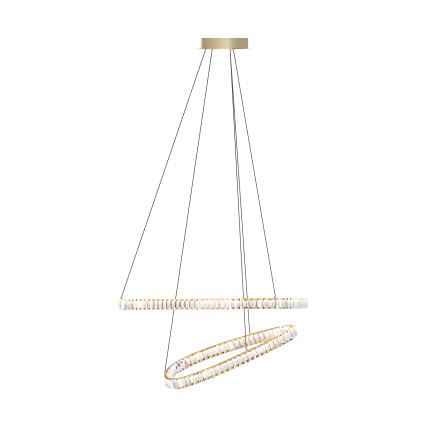 Zuma Line - LED dimmbarer Kristall-Pendelleuchter an Seil LED/36W/230V 2700-6000K + Fernbedienung