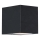 Zuma Line - Outdoor-Wandleuchte 1xGU10/35W/230V IP44 schwarz