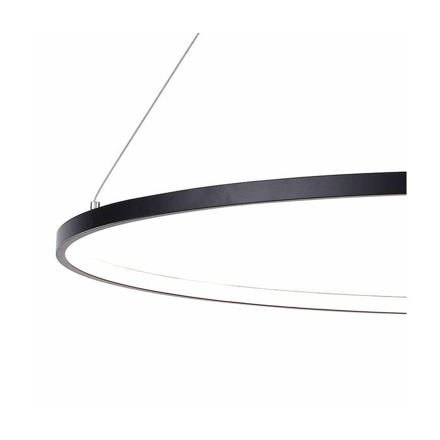 Zuma Line - LED-Pendelleuchte an Kabel LED/40W/230V 3000/4000/6000K Ø 90 cm schwarz