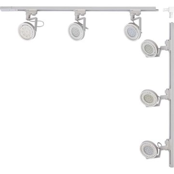 Zuma Line - Schienenstrahler im Schienensystem 6xGU10/15W/230V Weiß