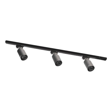 Zuma Line - Spot für Schienensystem 3xGU10/35W/230V schwarz