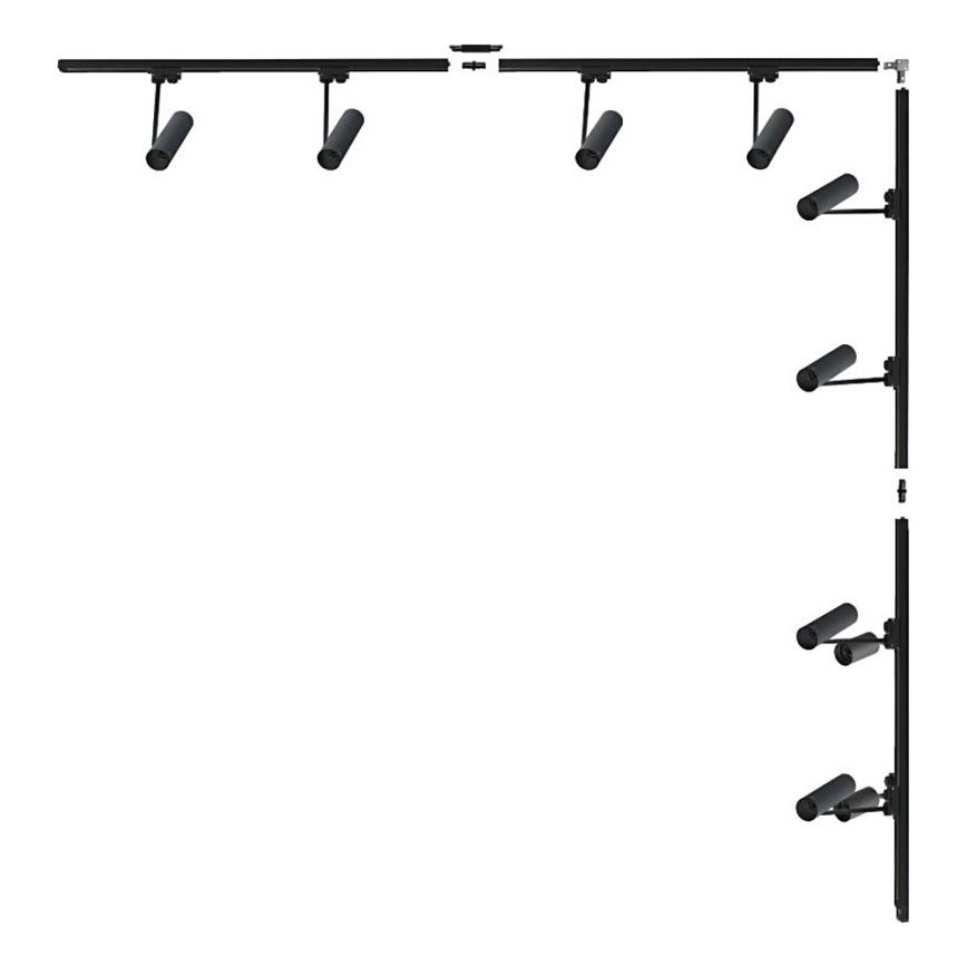 Zuma Line - Spotleuchte für Schienensystem 8xGU10/35W/230V schwarz