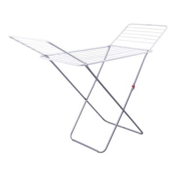 Zusammenklappbarer Wäscheständer TORO 180x93 cm weiß