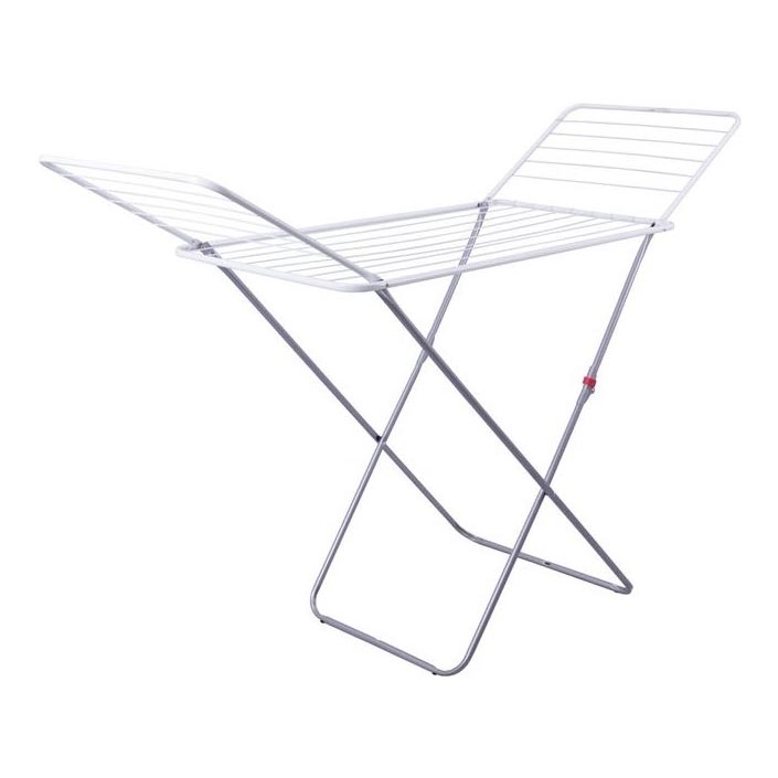 Zusammenklappbarer Wäscheständer TORO 180x93 cm weiß