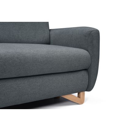 Zweisitzer-Sofa AVESTA anthrazit