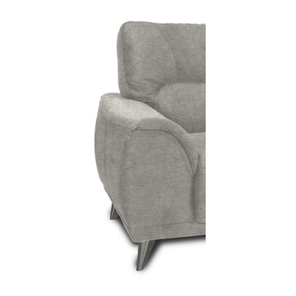 Zweisitzer-Sofa LIVORNO grau