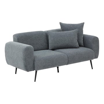 Zweisitzer-Sofa PISA, grau