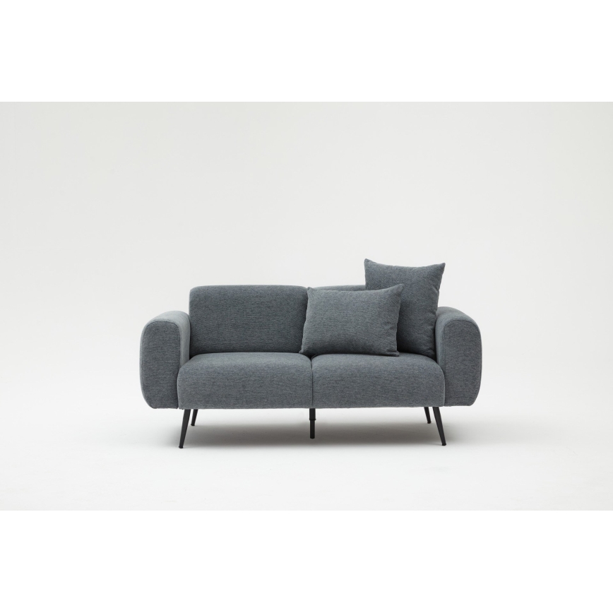 Zweisitzer-Sofa PISA, grau