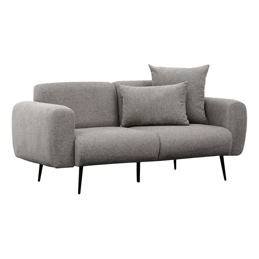 Zweisitzer-Sofa PISA, hellgrau