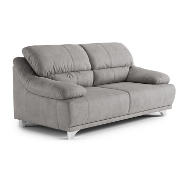 Zweisitzer-Sofa RIMINI grau