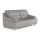 Zweisitzer-Sofa RIMINI hellgrau