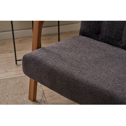 Zweisitzer-Sofa TUMI Anthrazit