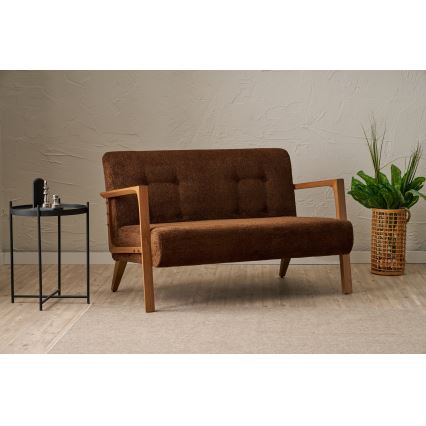 Zweisitzer-Sofa TUMI – Braun