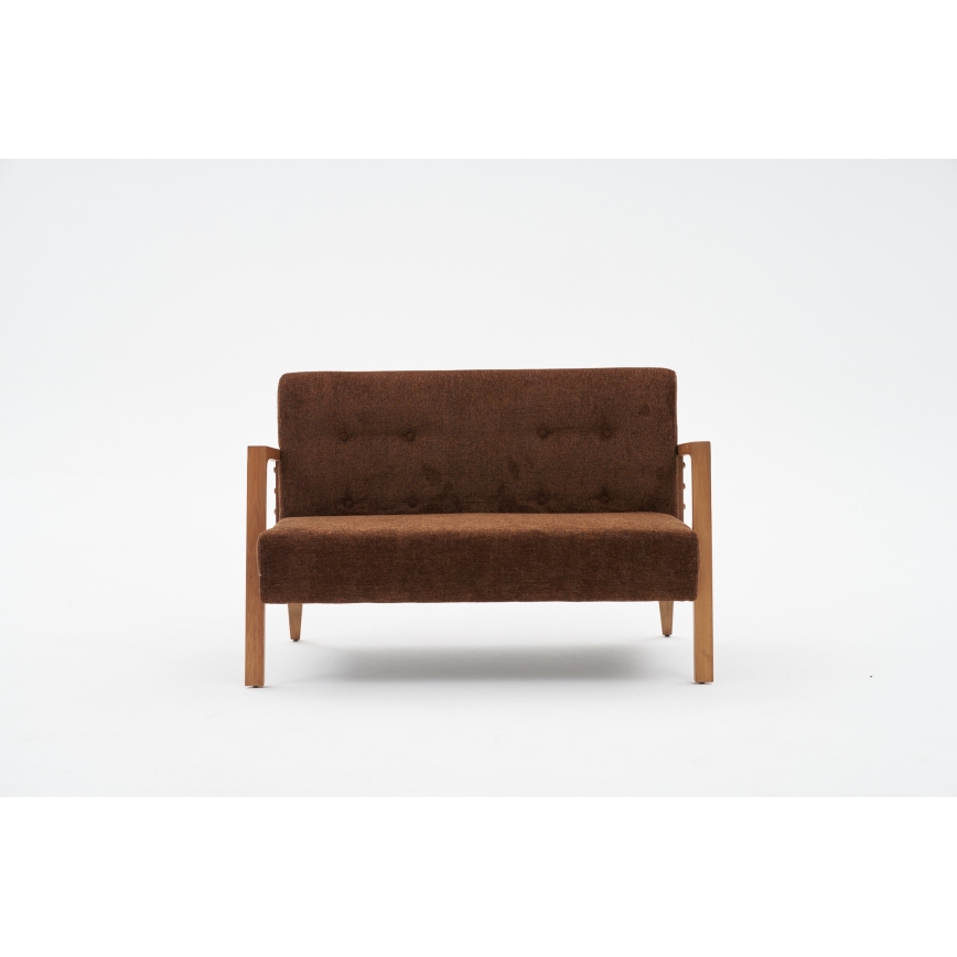Zweisitzer-Sofa TUMI – Braun