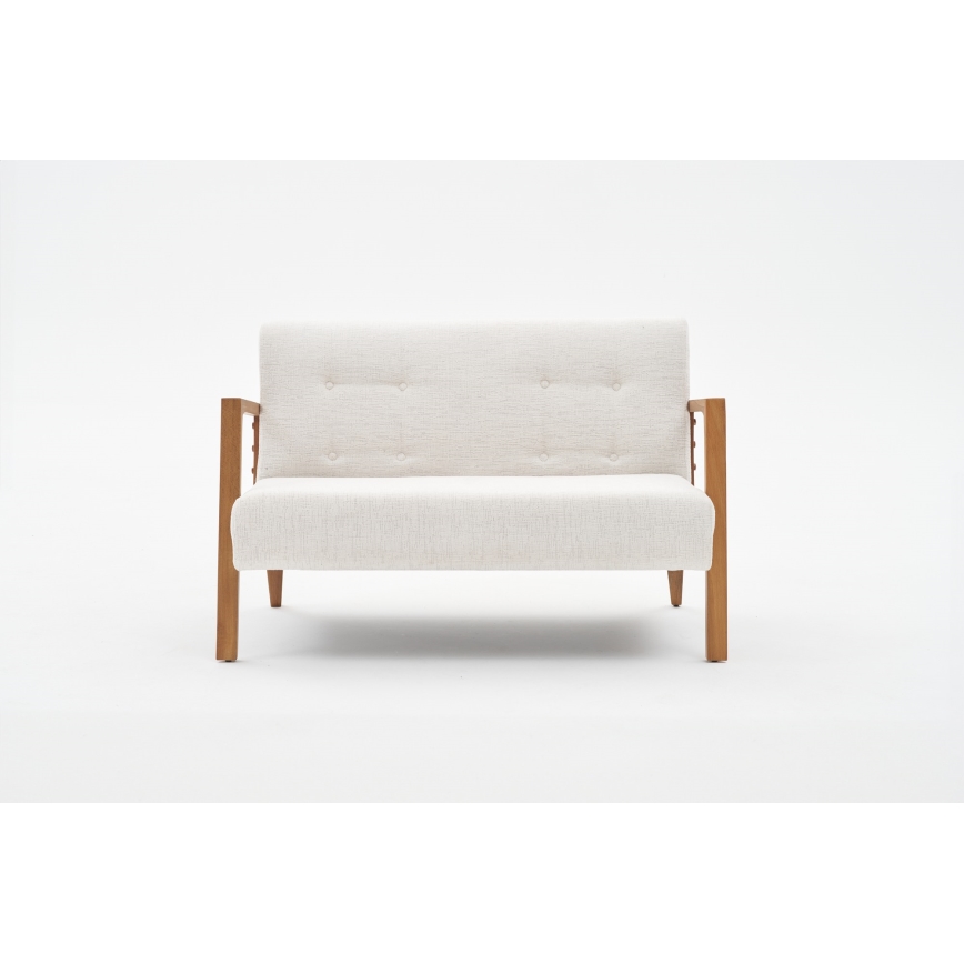 Zweisitzer-Sofa TUMI, cremefarben