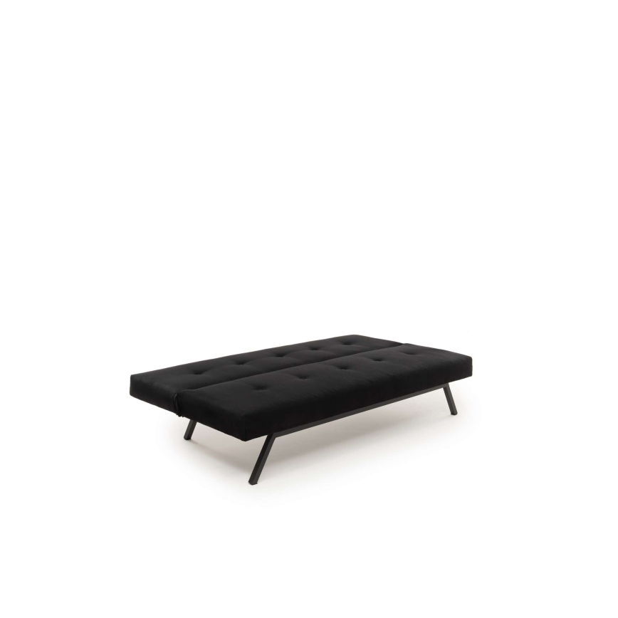 Zweisitziges Schlafsofa BAKU, schwarz