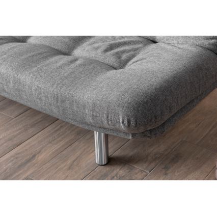 Zweisitziges Schlafsofa BINA, hellgrau