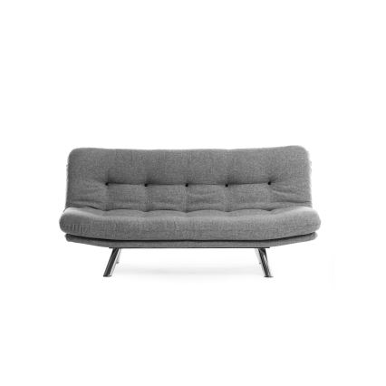 Zweisitziges Schlafsofa BINA, hellgrau
