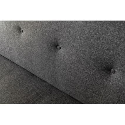Zweisitziges Sofa LOKO in Dunkelgrau