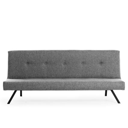 Zweisitziges Sofa LOKO in Hellgrau