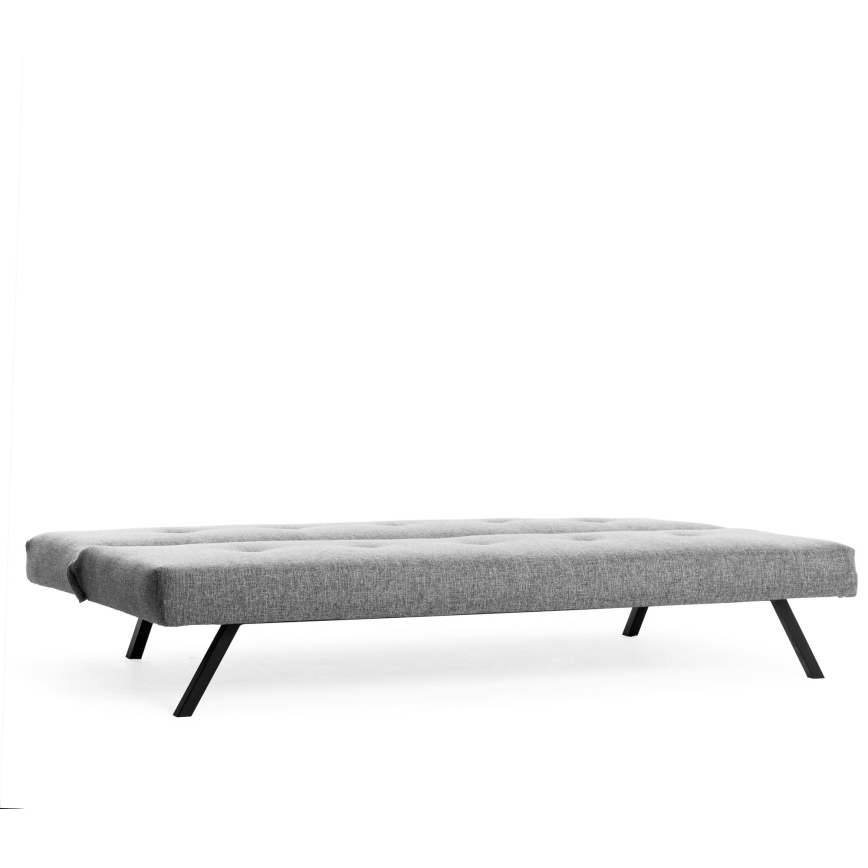 Zweisitziges Sofa LOKO in Hellgrau