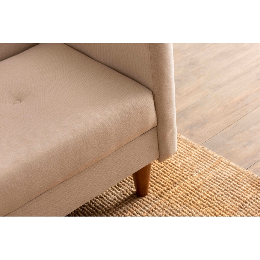 Zweisitziges Sofa NARA creme/beige